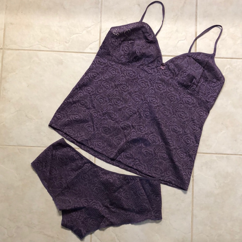 Stretchy lace set
